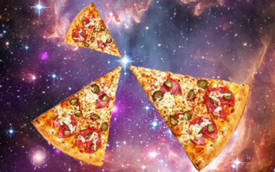 3D Print-On-Demand Pizza, In Space