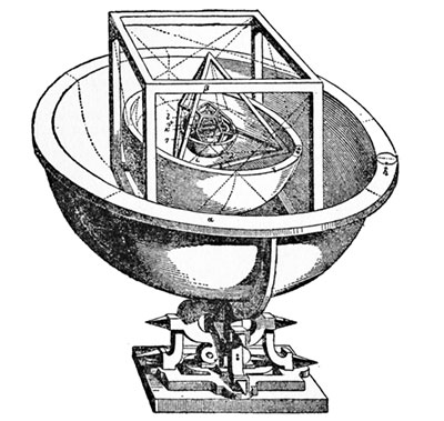 An illustration of Kepler's cup