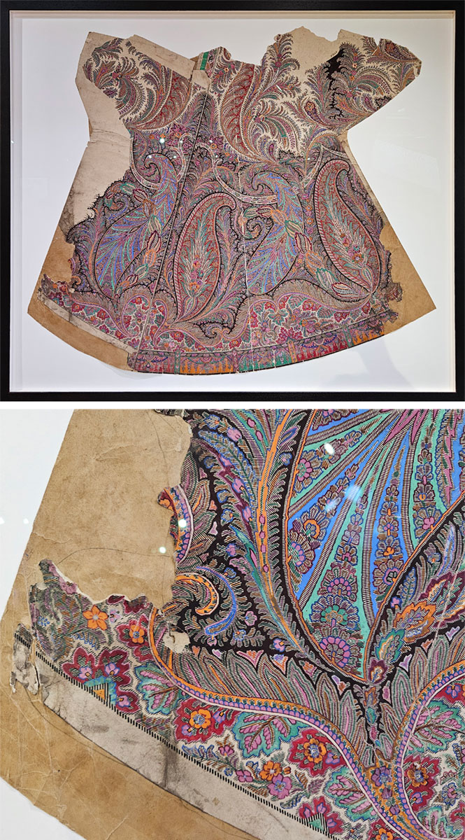 Colourful fabric design