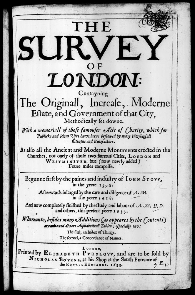A black and white scan of the title page of a 17th Cenutry book